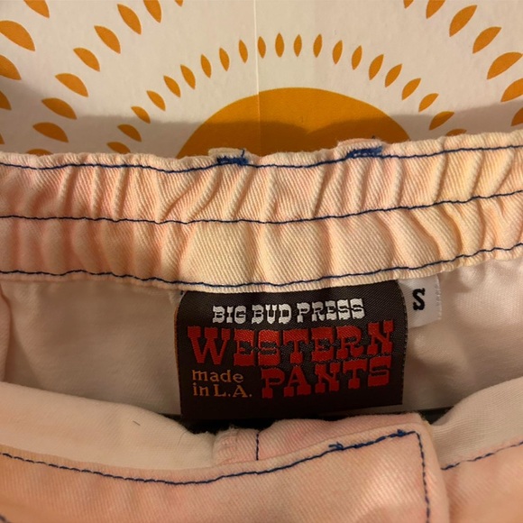 Big bud press rainbow airbrush western pants size small - Picture 2 of 3